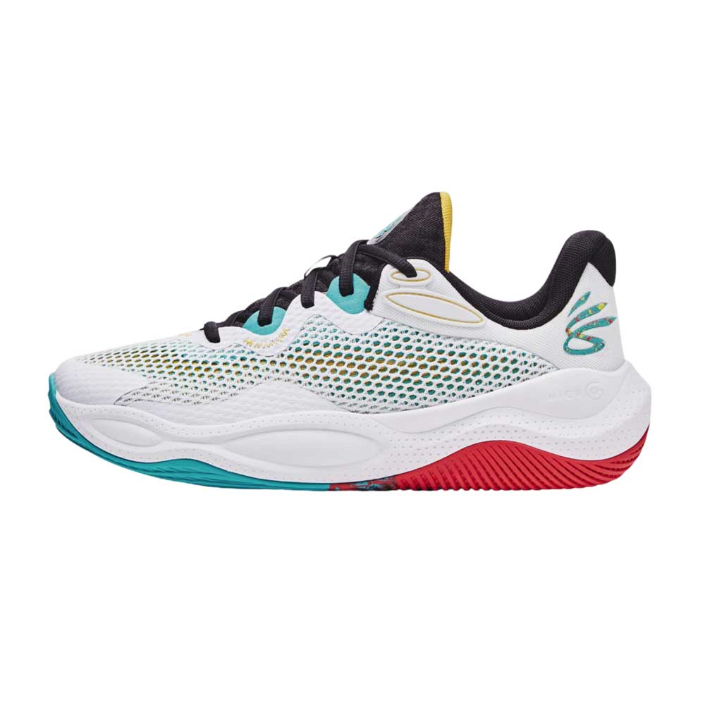 Tenis Under Armour para Hombre Curry Splash 24 Blanco