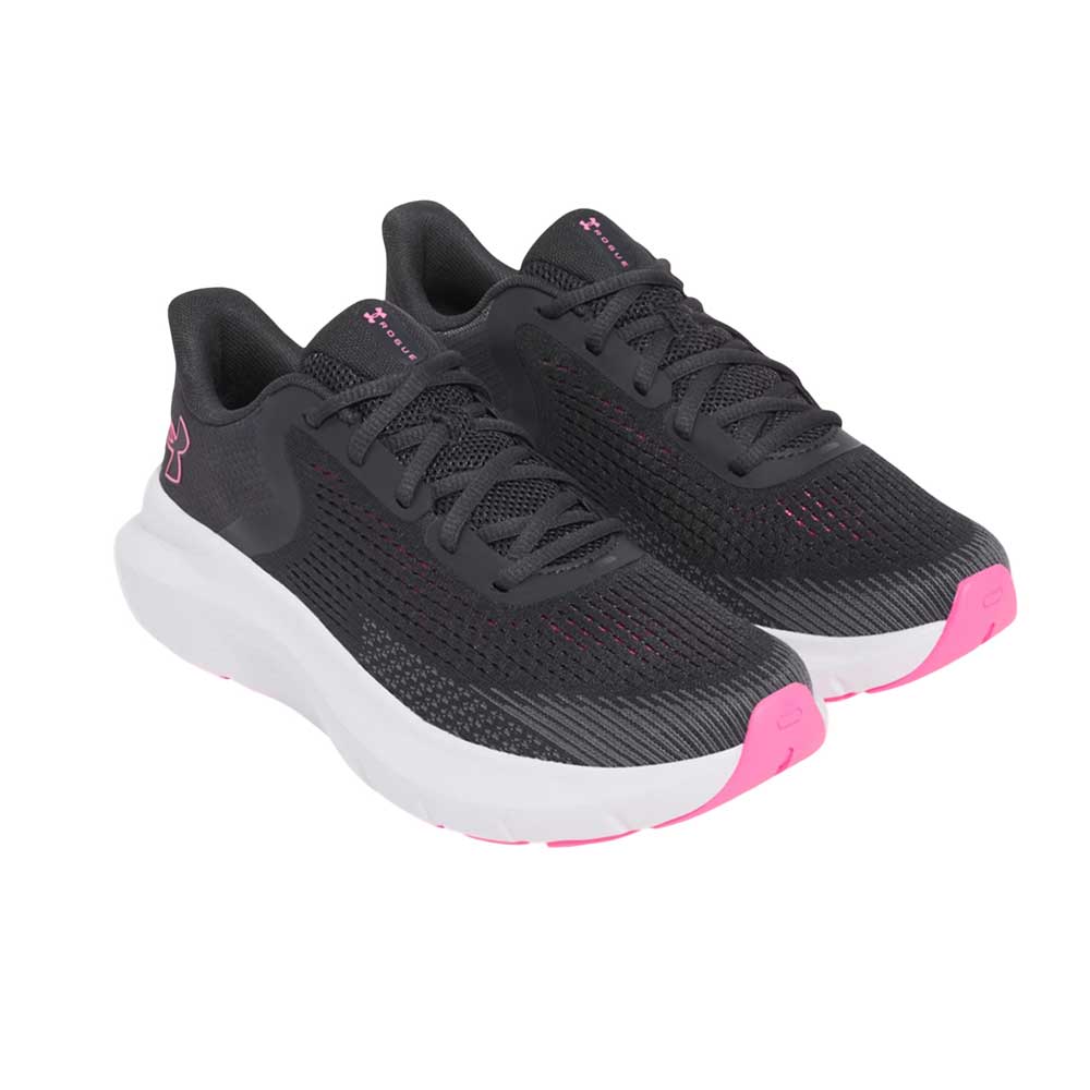 Tenis Under Armour para Mujer Charged Rogue 5 Negro