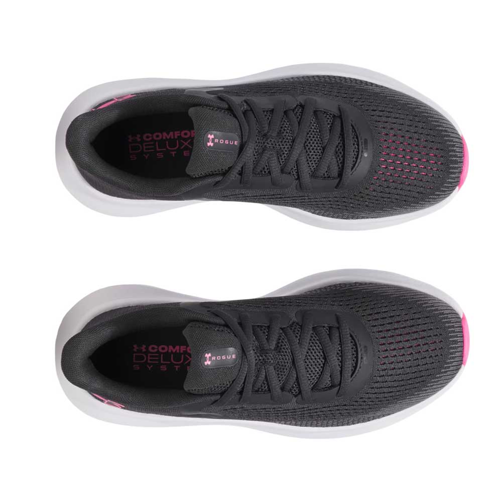Tenis Under Armour para Mujer Charged Rogue 5 Negro
