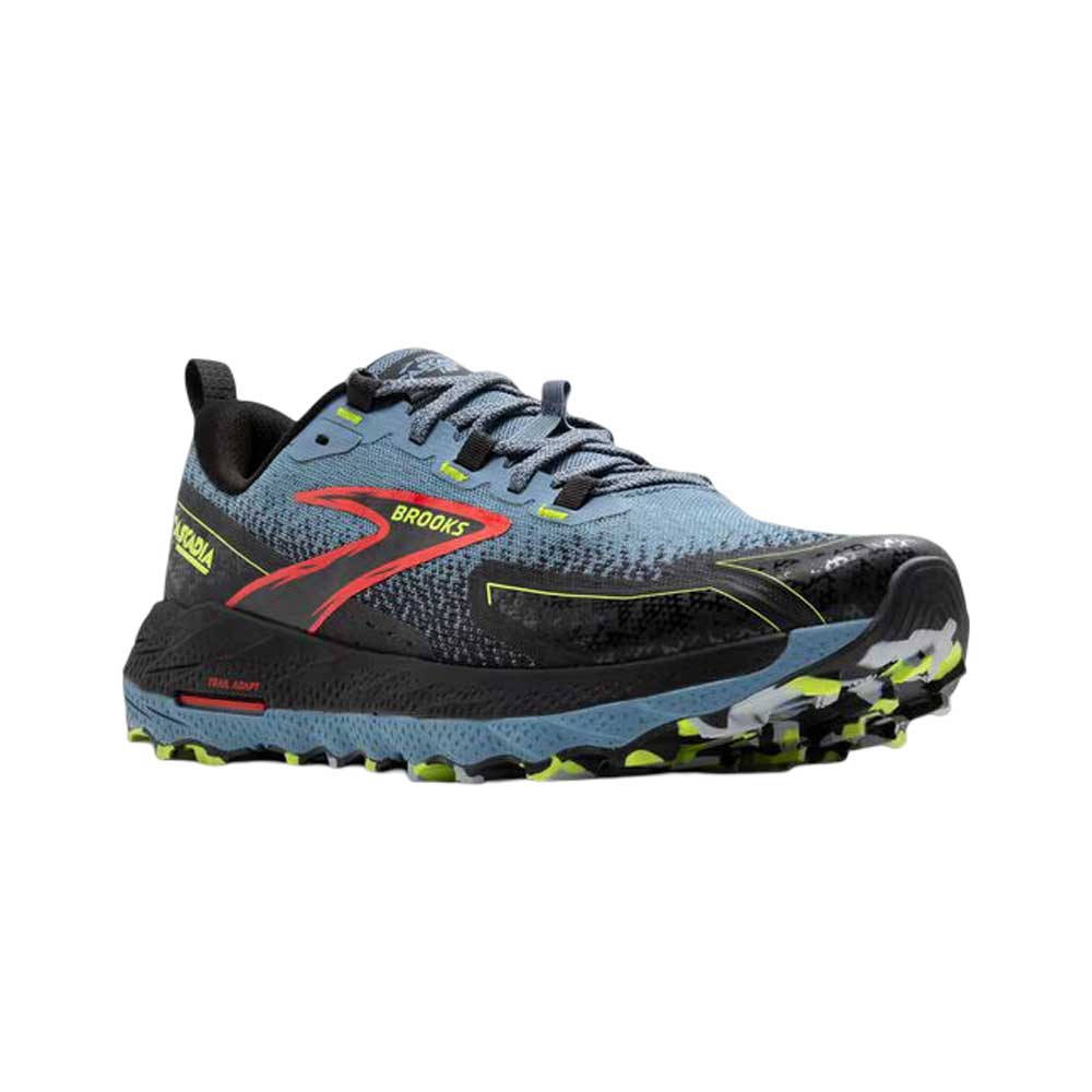 Tenis Brooks para Hombre Cascadia 18 Gris