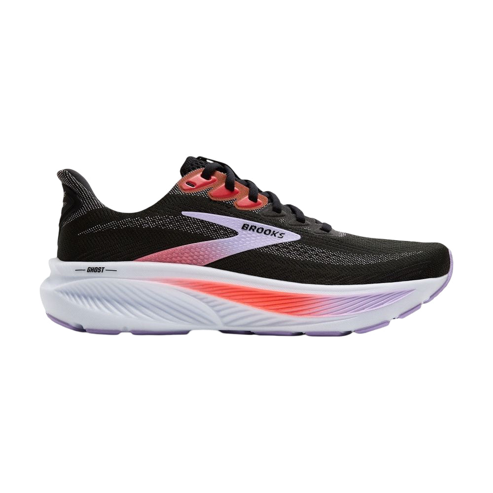 Tenis Brooks para Mujer Ghost 17 Negro