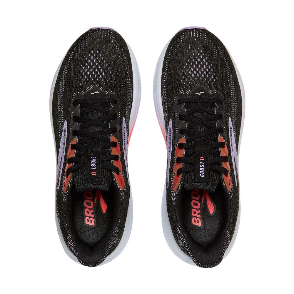 Tenis Brooks para Mujer Ghost 17 Negro