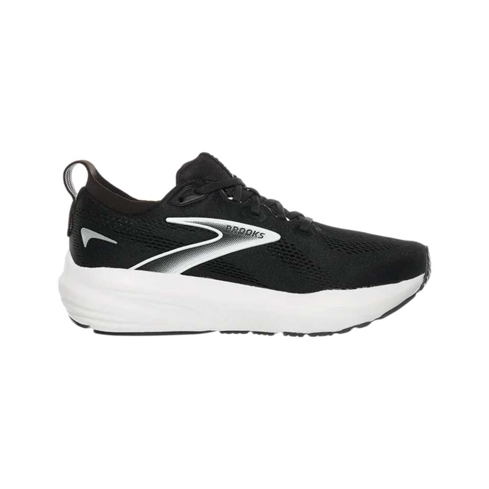 Tenis Brooks para Mujer Glycerin 22 Negro-Gris-Blanco