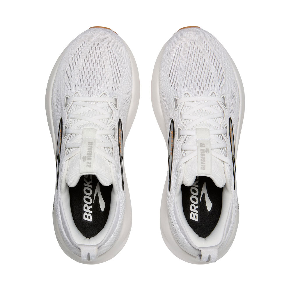 Tenis Brooks para Mujer Glycerin 22 Blanco
