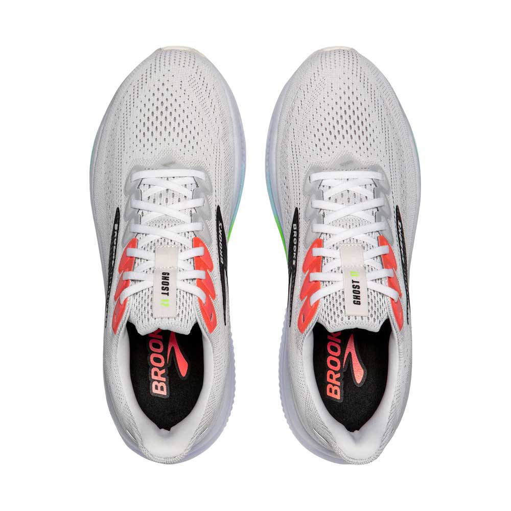 Tenis Brooks para Hombre Ghost 17 Blanco