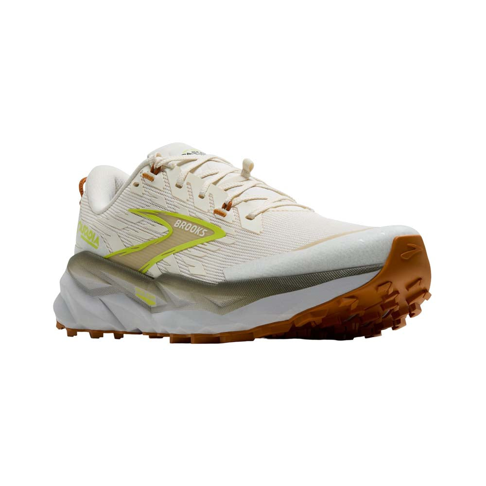 Tenis Brooks para Hombre Cascadia 19 Blanco