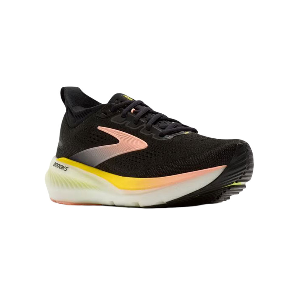 Tenis Brooks para Mujer Glycerin 23 Negro-Blanco-Melón