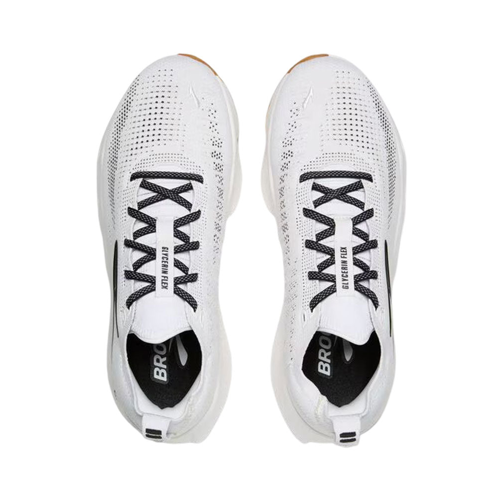 Tenis Brooks para Hombre Glycerin Flex Blanco
