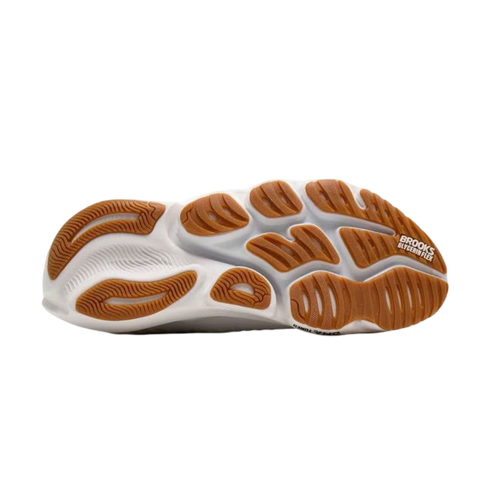 Tenis Brooks para Hombre Glycerin Flex Blanco