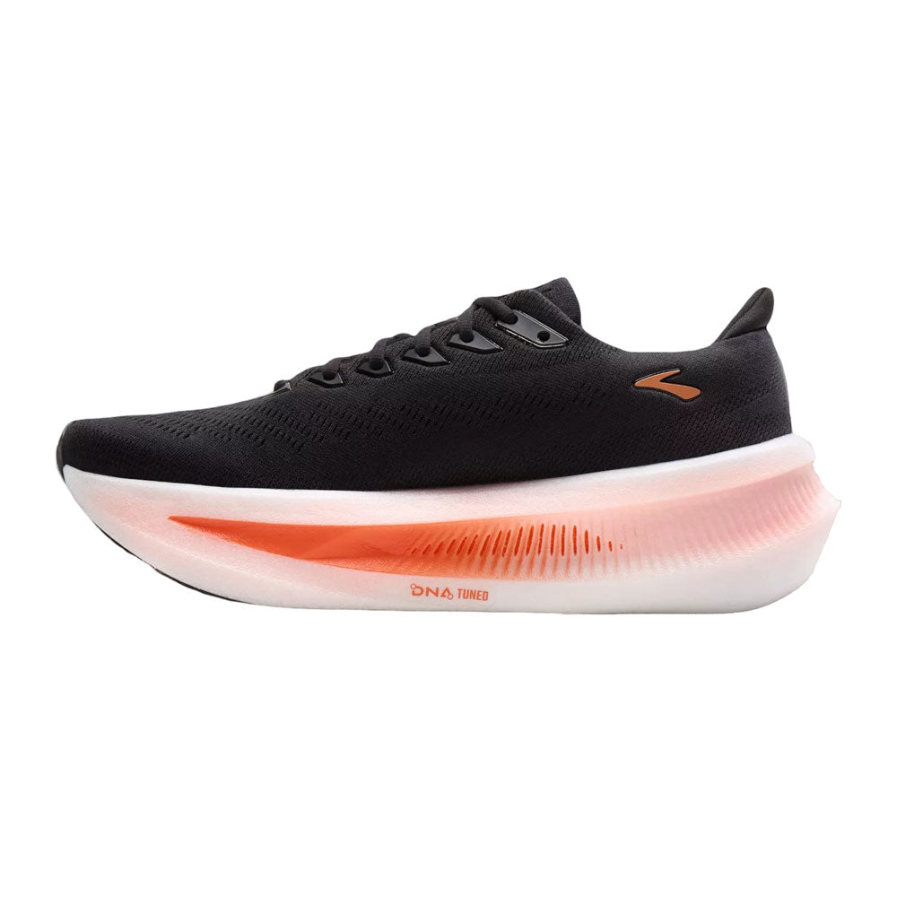 Tenis Brooks para Hombre Glycerin Max 2 Negro-Naranja