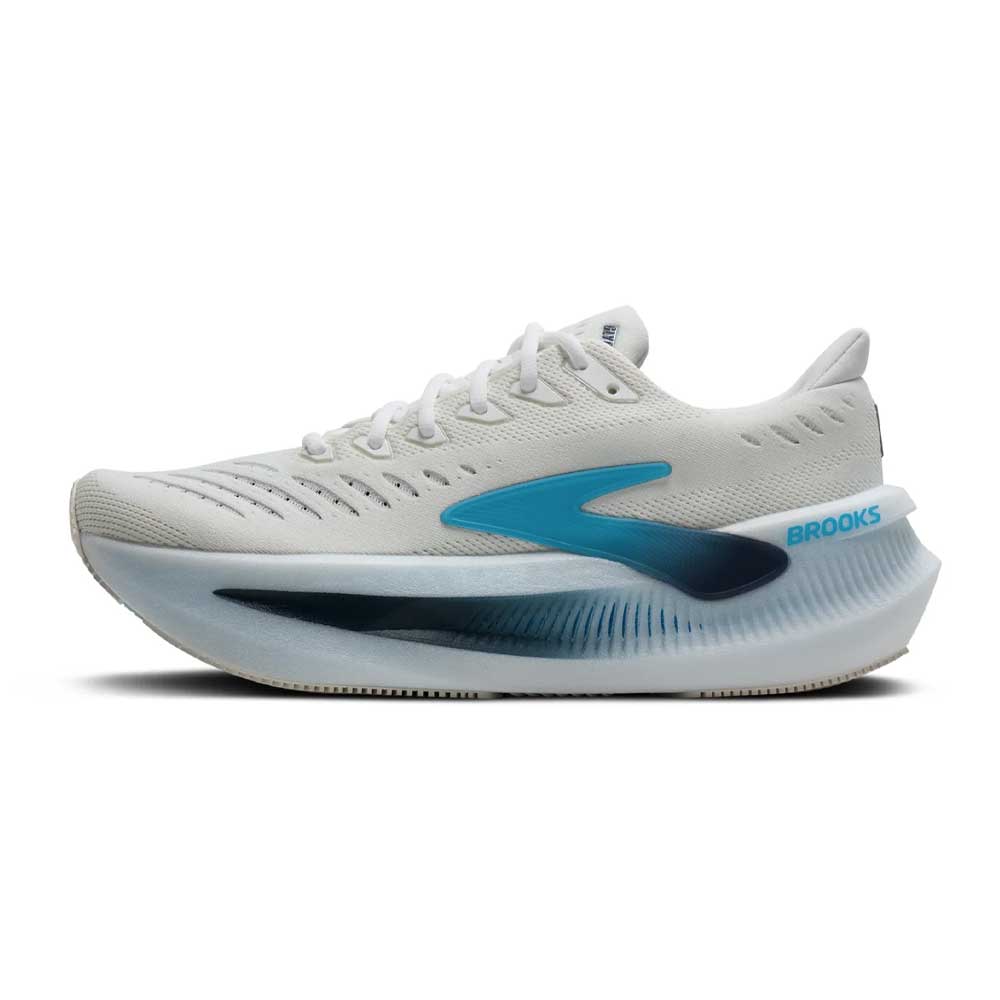 Tenis Brooks para Hombre Glycerin Max 2 Blanco-Azul