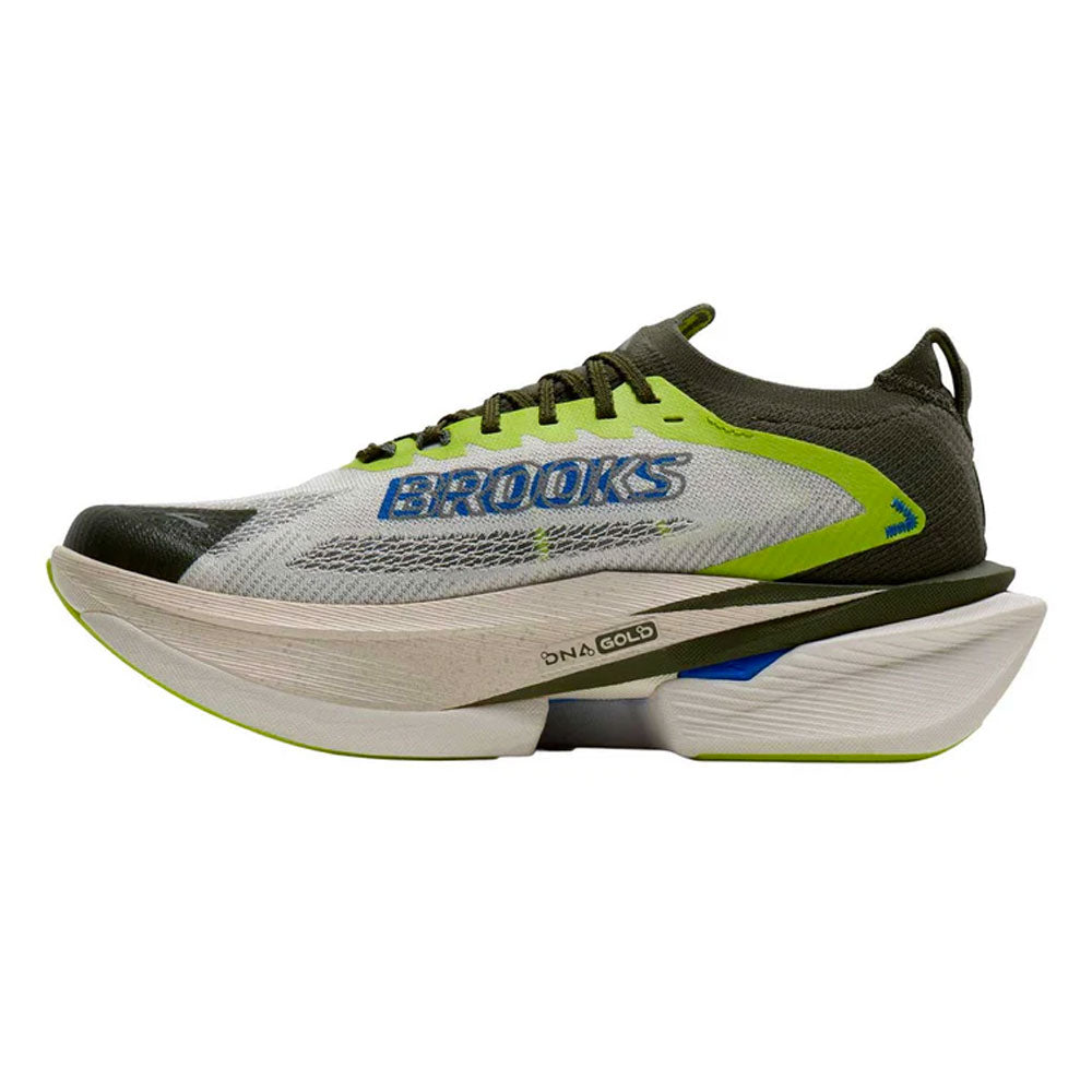 Tenis Brooks para Hombre Pynrs x Hyperion Max 3 Blanco-Verde