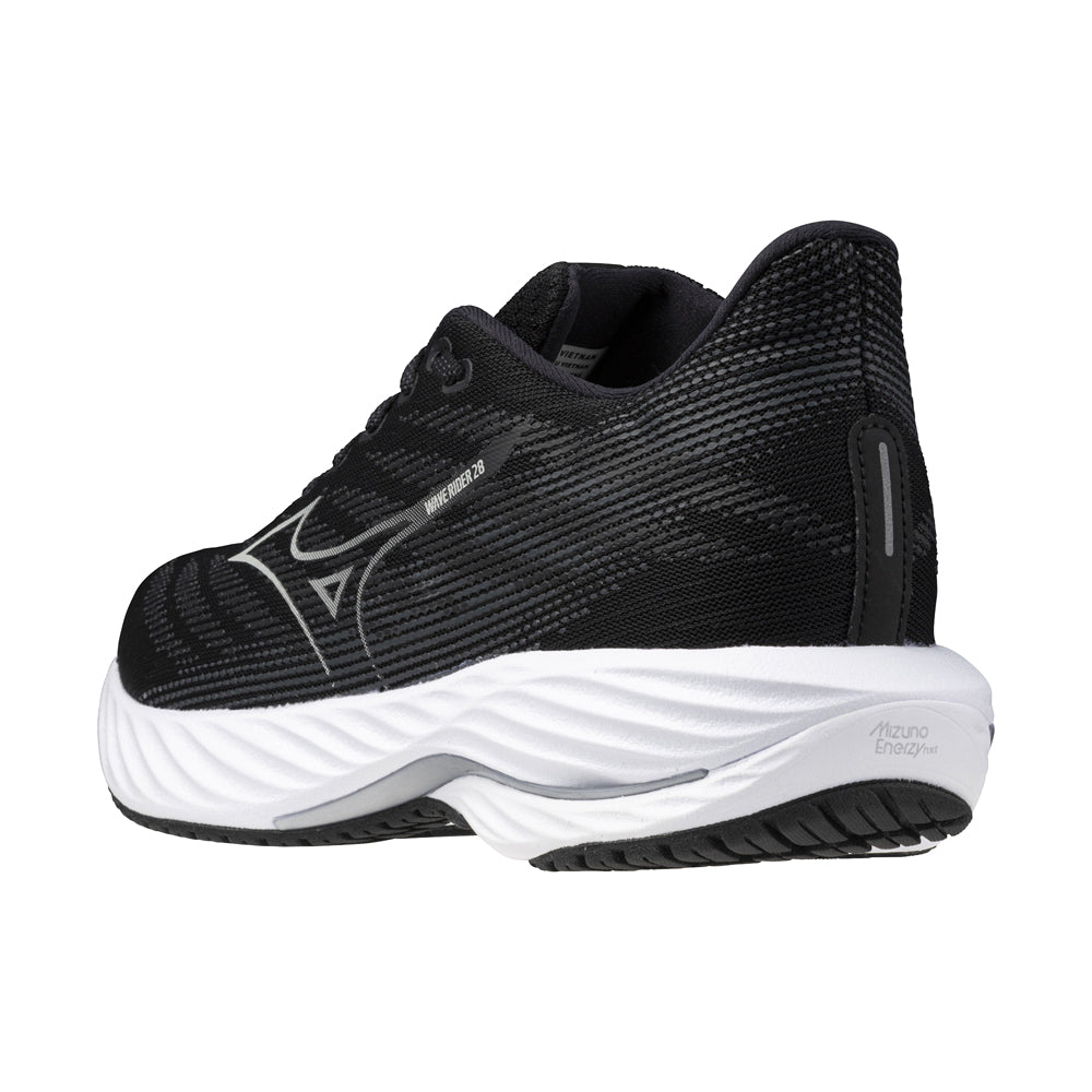 Tenis Mizuno Mujeres Wave Rider 28 Black-Harbor Mist