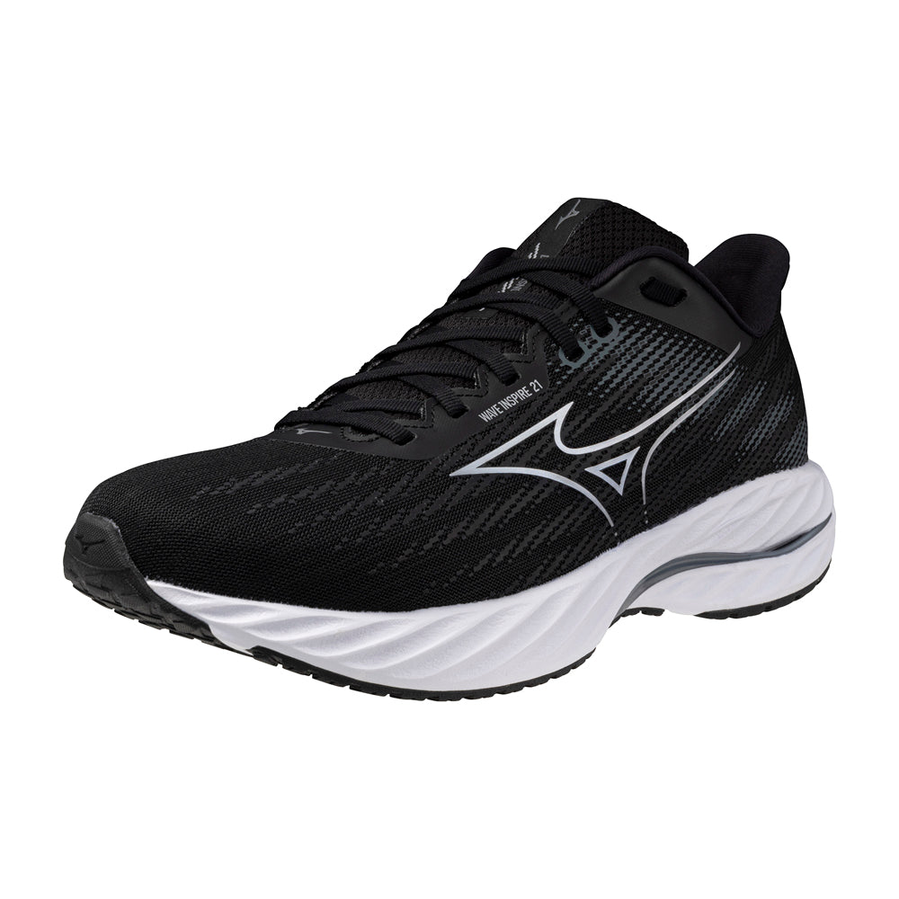 Tenis Mizuno Hombre Wave Inspire 21 Black-Silver