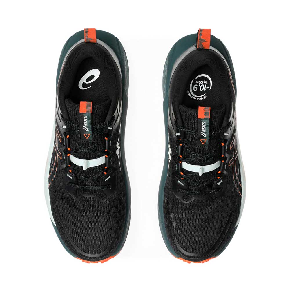 Tenis Asics para Hombre Trabuco 13 Negro-Naranja