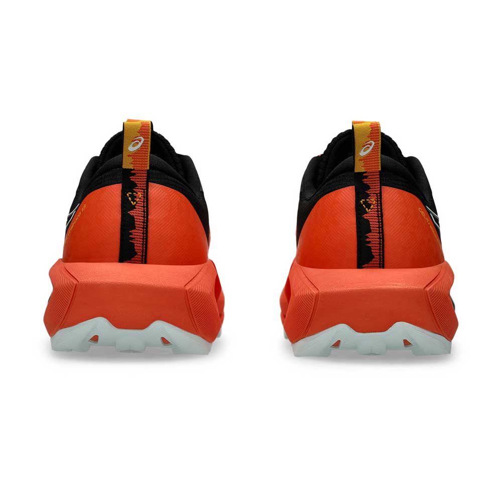 Tenis Asics para Hombre Trabuco 13 Negro-Naranja