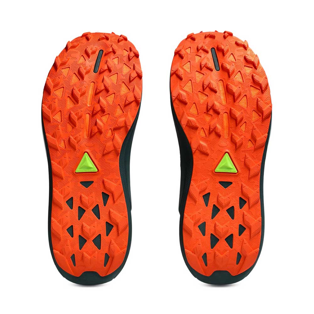 Tenis Asics para Hombre Trabuco 13 Negro-Naranja