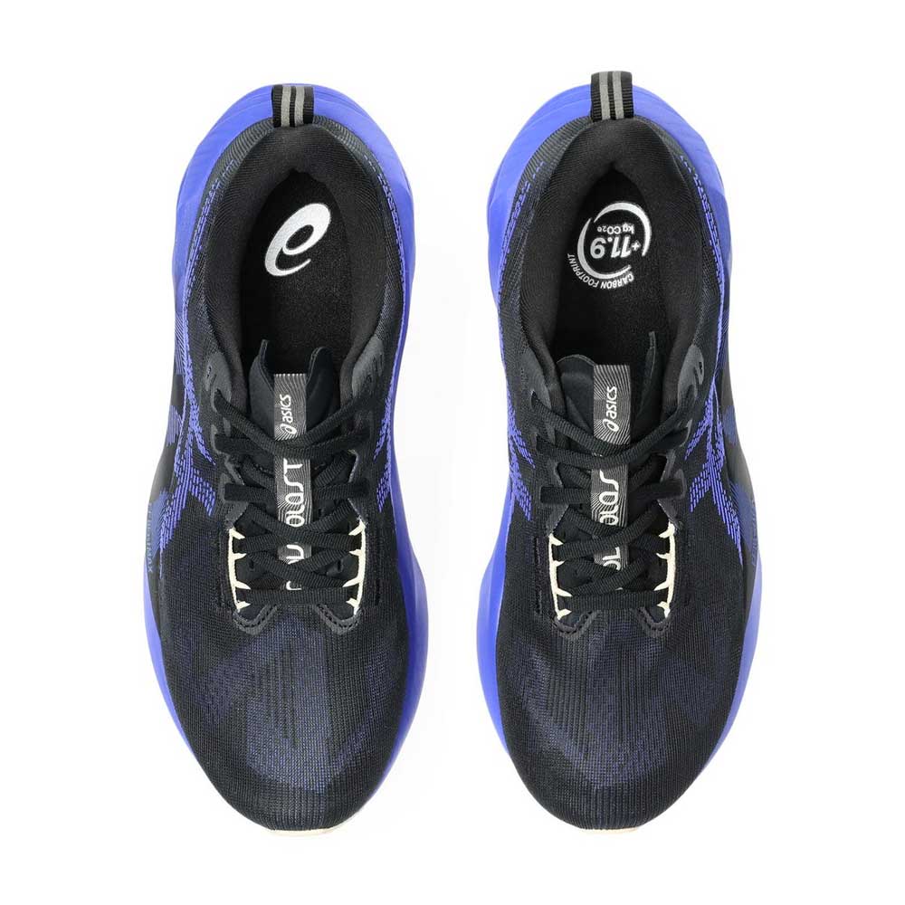 Tenis Asics para Hombre Novablast 5 Negro-Azul
