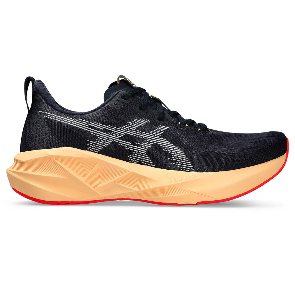 Tenis Asics para Hombre Novablast 5 Negro-Naranja