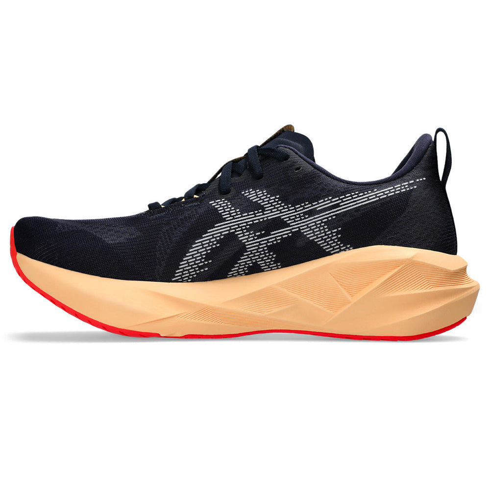 Tenis Asics para Hombre Novablast 5 Negro-Naranja
