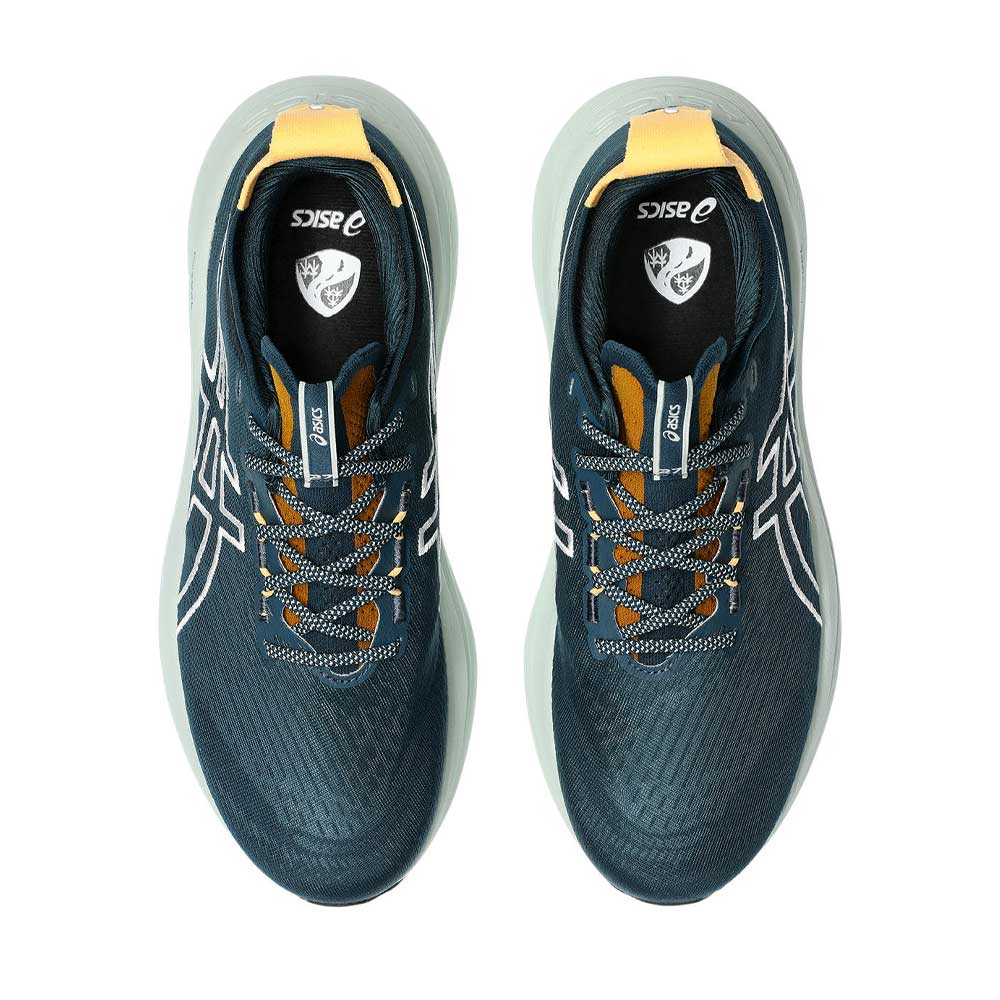 Tenis Asics para Hombre Nimbus 27 TR Nature Bathing Verde