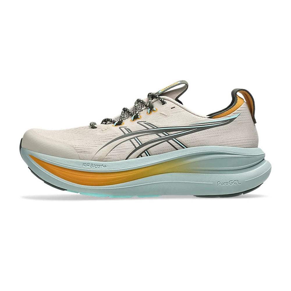 Tenis Asics para Hombre Nimbus 28 TR Beige-Naranja