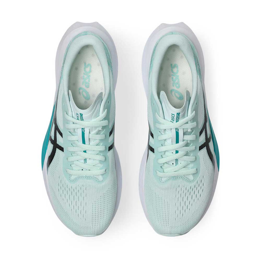 Tenis Asics para Mujer Magic Speed 4 Blanco-Turquesa