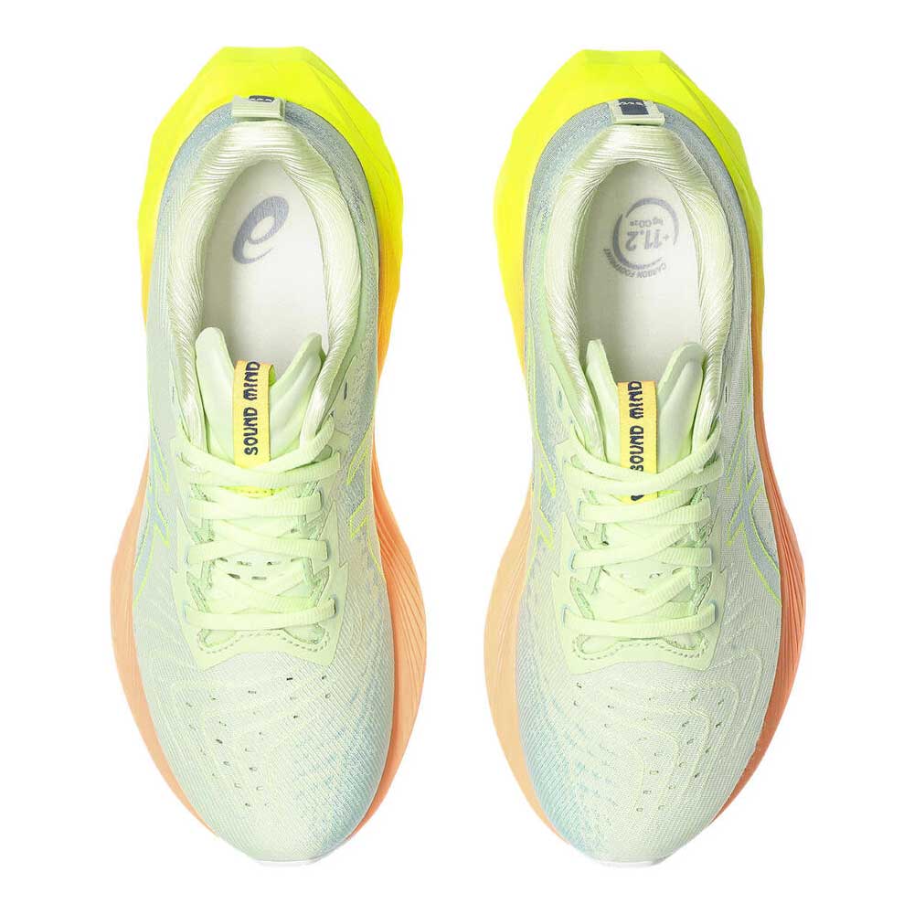 Tenis Asics para Mujer Novablast 4 Paris Verde