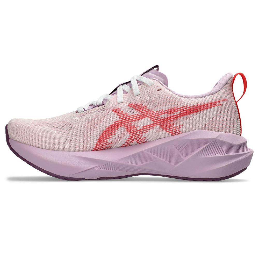 Tenis Asics para Mujer Novablast 5 Blanco-Naranja