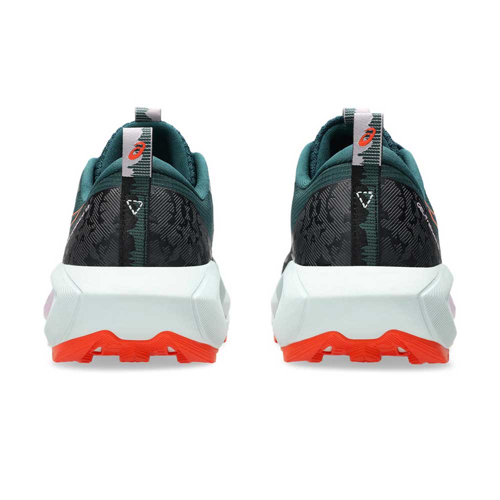 Tenis Asics para Mujer Trabuco 13 Negro-Naranja