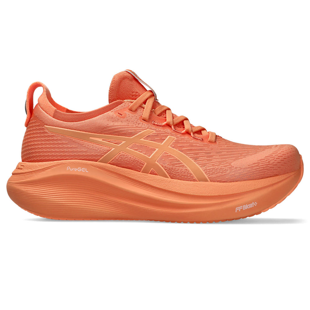 Tenis Asics para Mujer Nimbus 27 Lite Show Naranja
