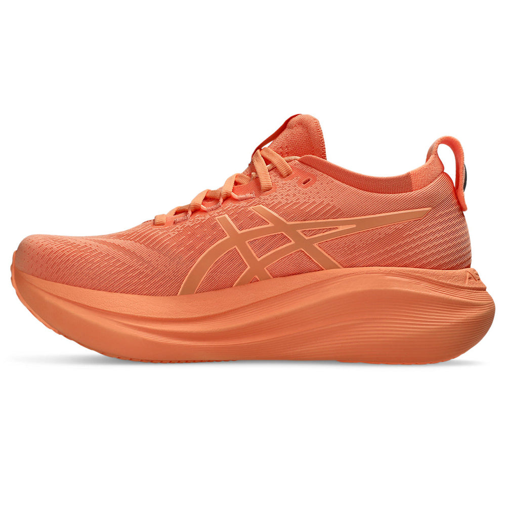 Tenis Asics para Mujer Nimbus 27 Lite Show Naranja