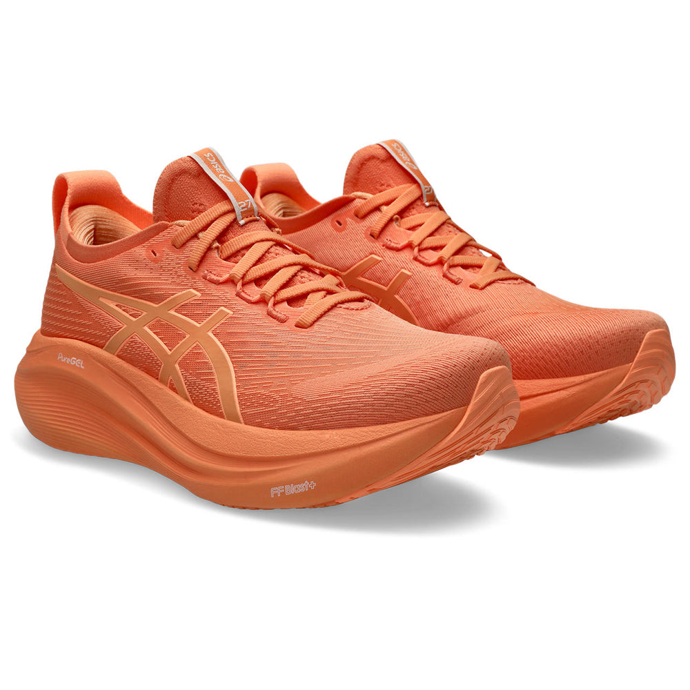 Tenis Asics para Mujer Nimbus 27 Lite Show Naranja