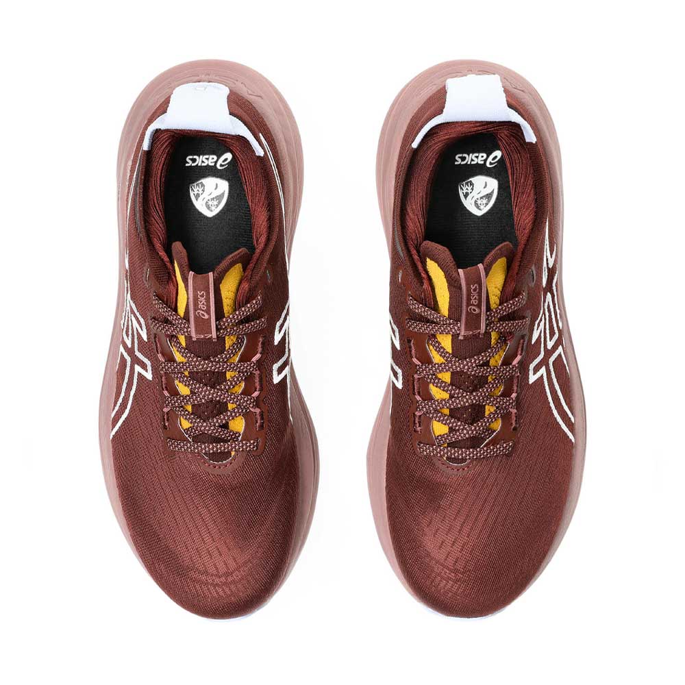 Tenis Asics para Mujer Nimbus 27 TR Nature Bathing Rojo