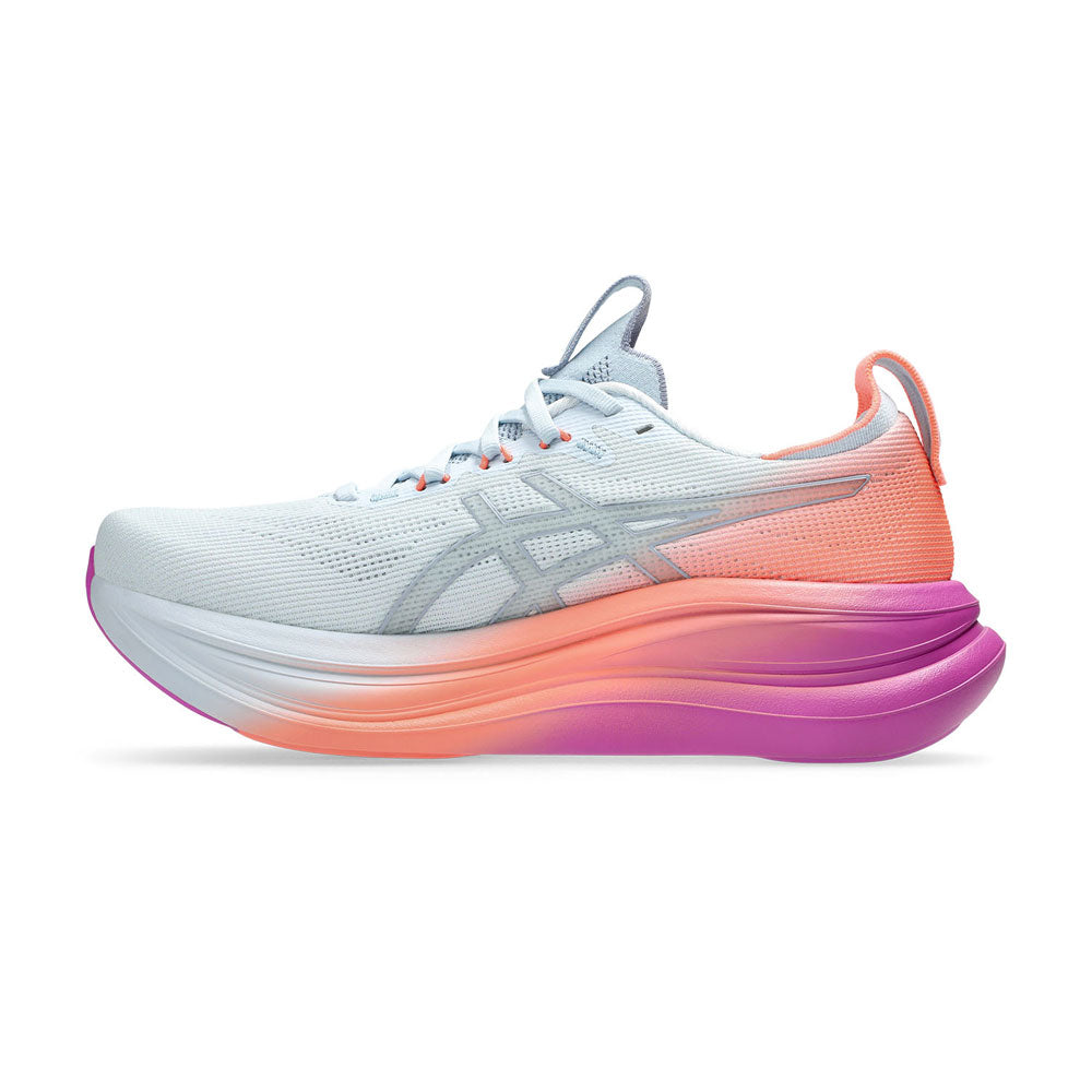 Tenis Asics para Mujer Nimbus 28 Sunny Sizzle Menta