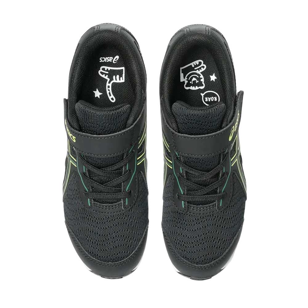 Tenis Asics para Niño Contend 9 PS Negro-Verde