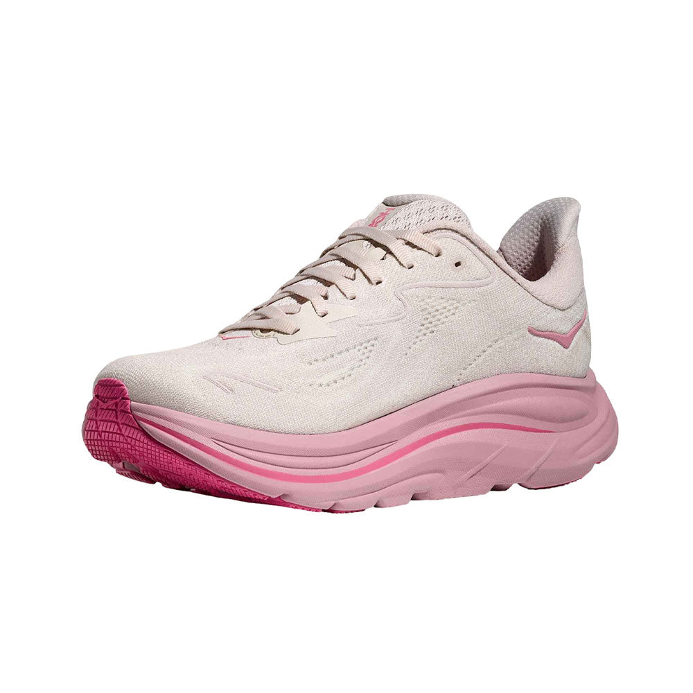 Tenis Hoka para Mujer Clifton 10 Blanco-Rosa
