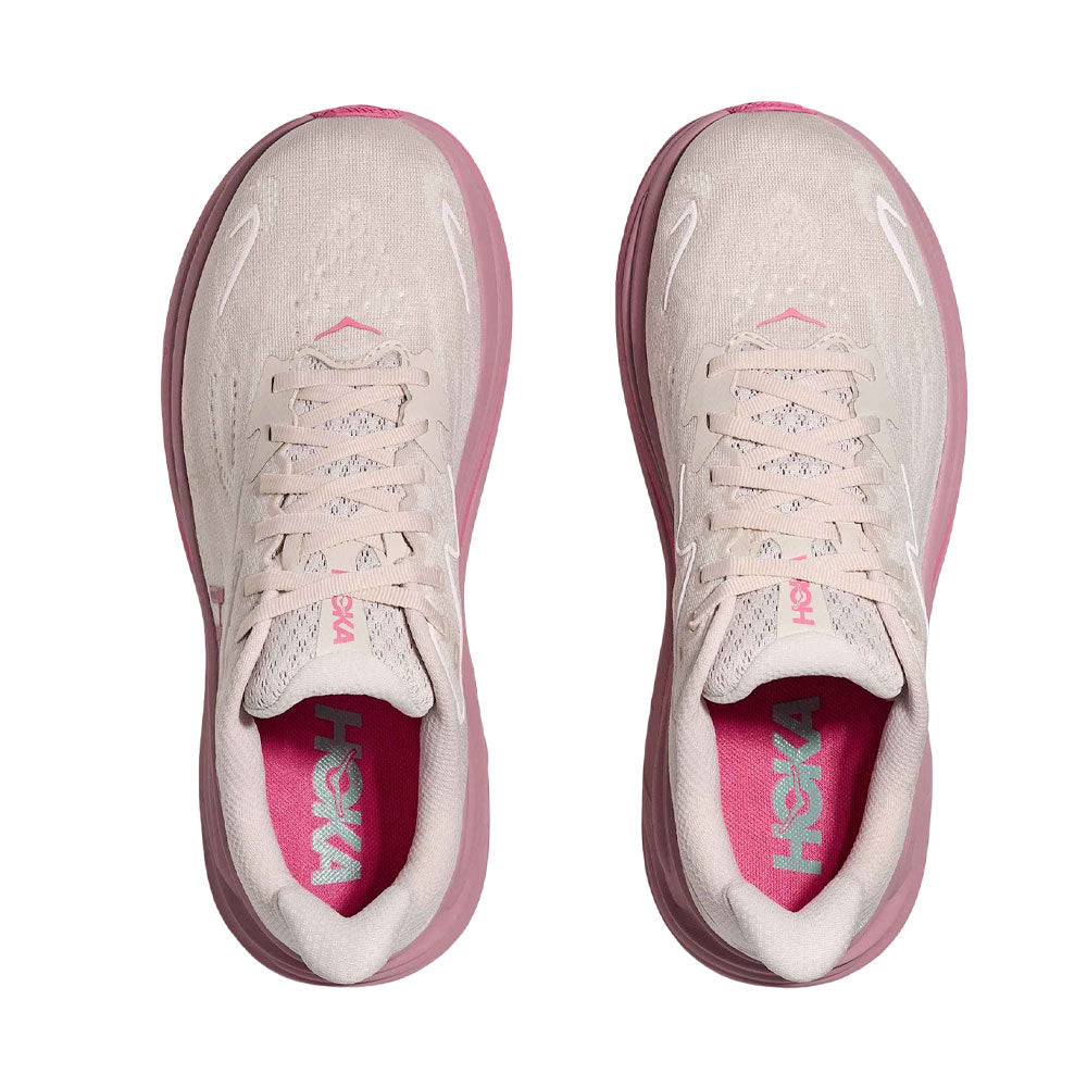 Tenis Hoka para Mujer Clifton 10 Blanco-Rosa
