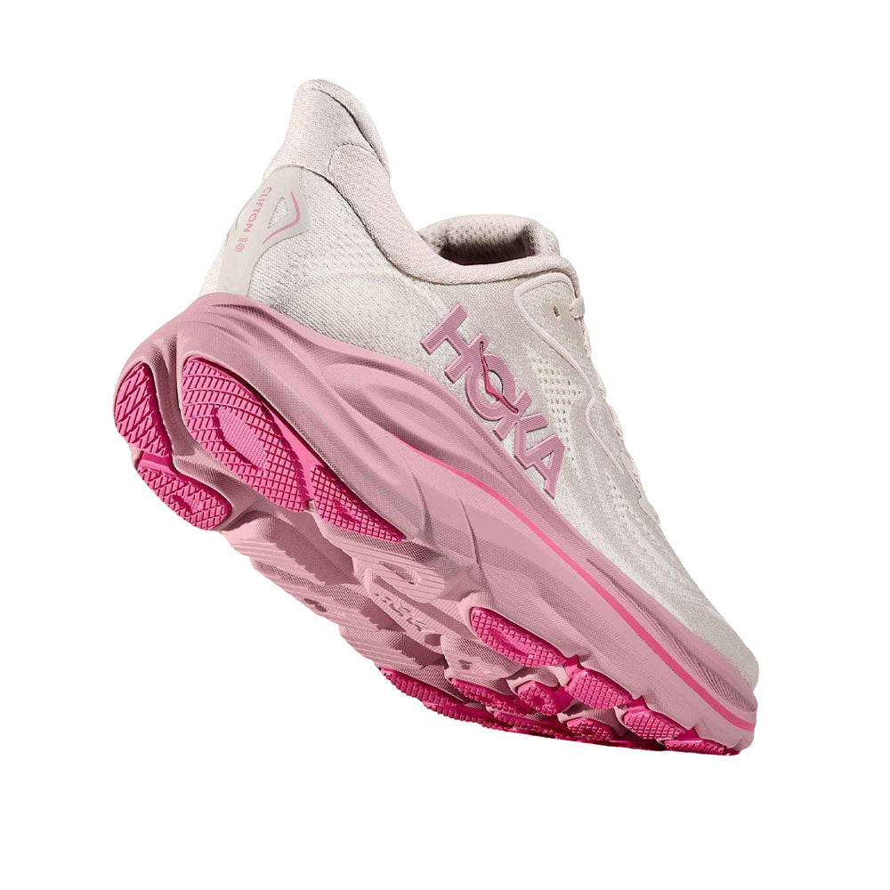 Tenis Hoka para Mujer Clifton 10 Blanco-Rosa
