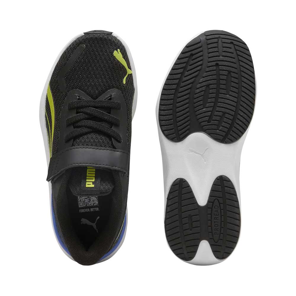 Tenis Puma para Niño Pounce Lite Negro-Verde