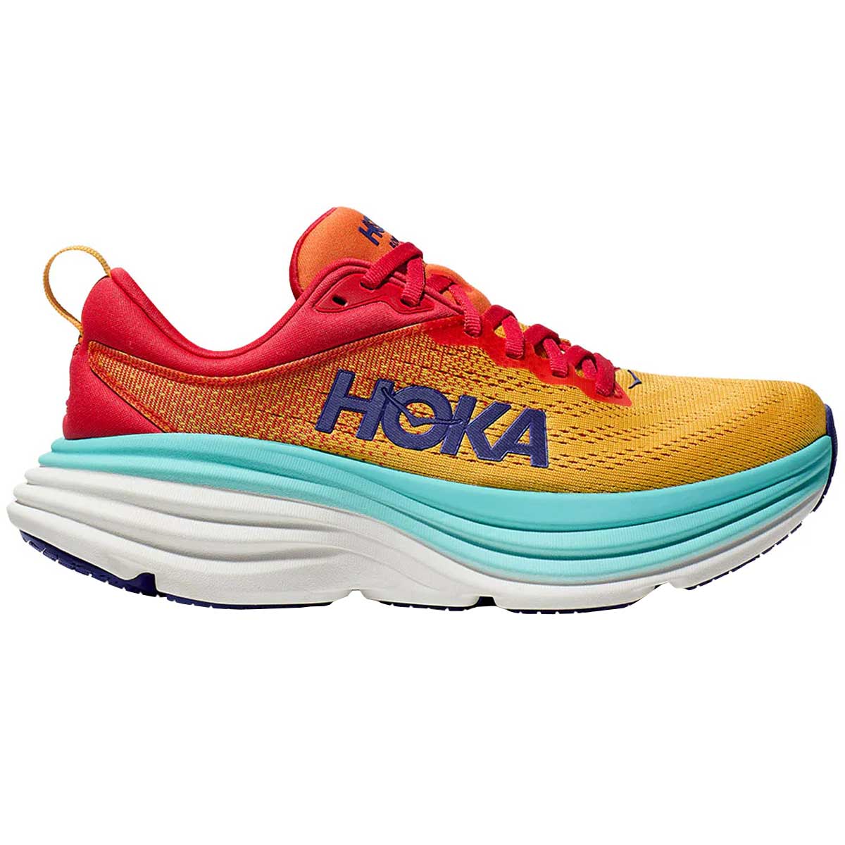 Tenis Hoka para Hombre Bondi 8 Naranja