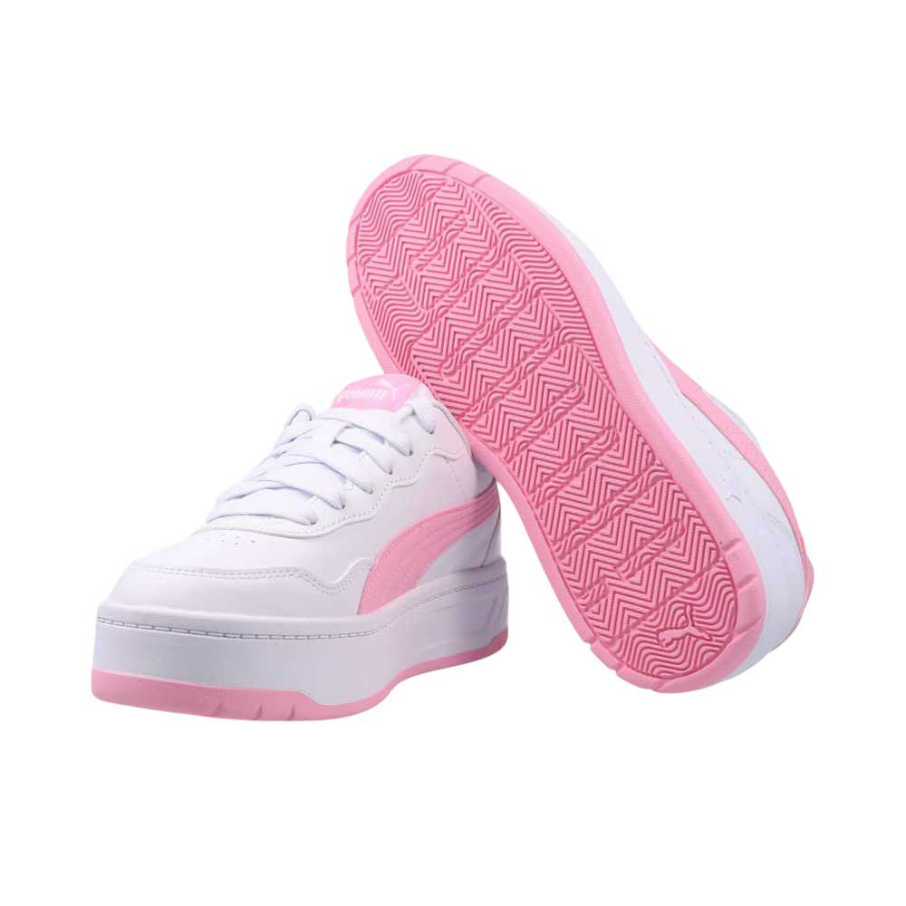 Tenis Puma para Mujer Court Lally Skye Blanco-Rosa