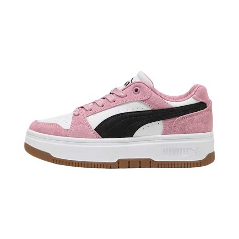 Tenis Puma para Mujer Rebound Femme Blanco-Rosa