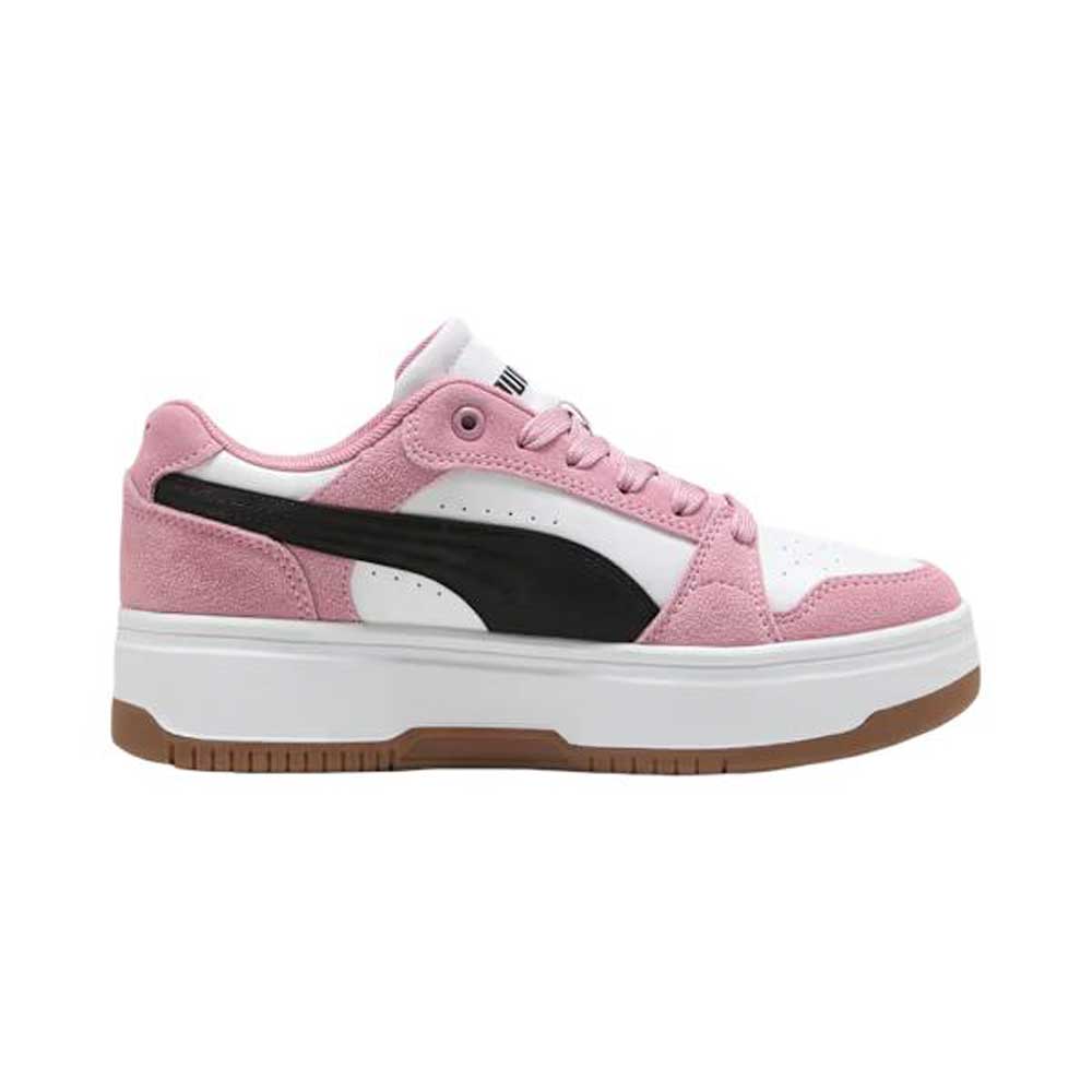 Tenis Puma para Mujer Rebound Femme Blanco-Rosa