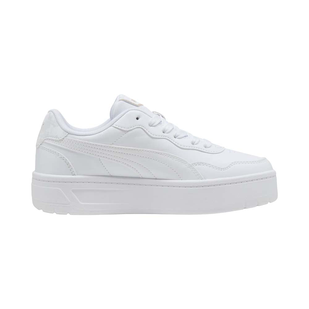 Tenis Puma para Mujer Court Lally Blanco-Dorado
