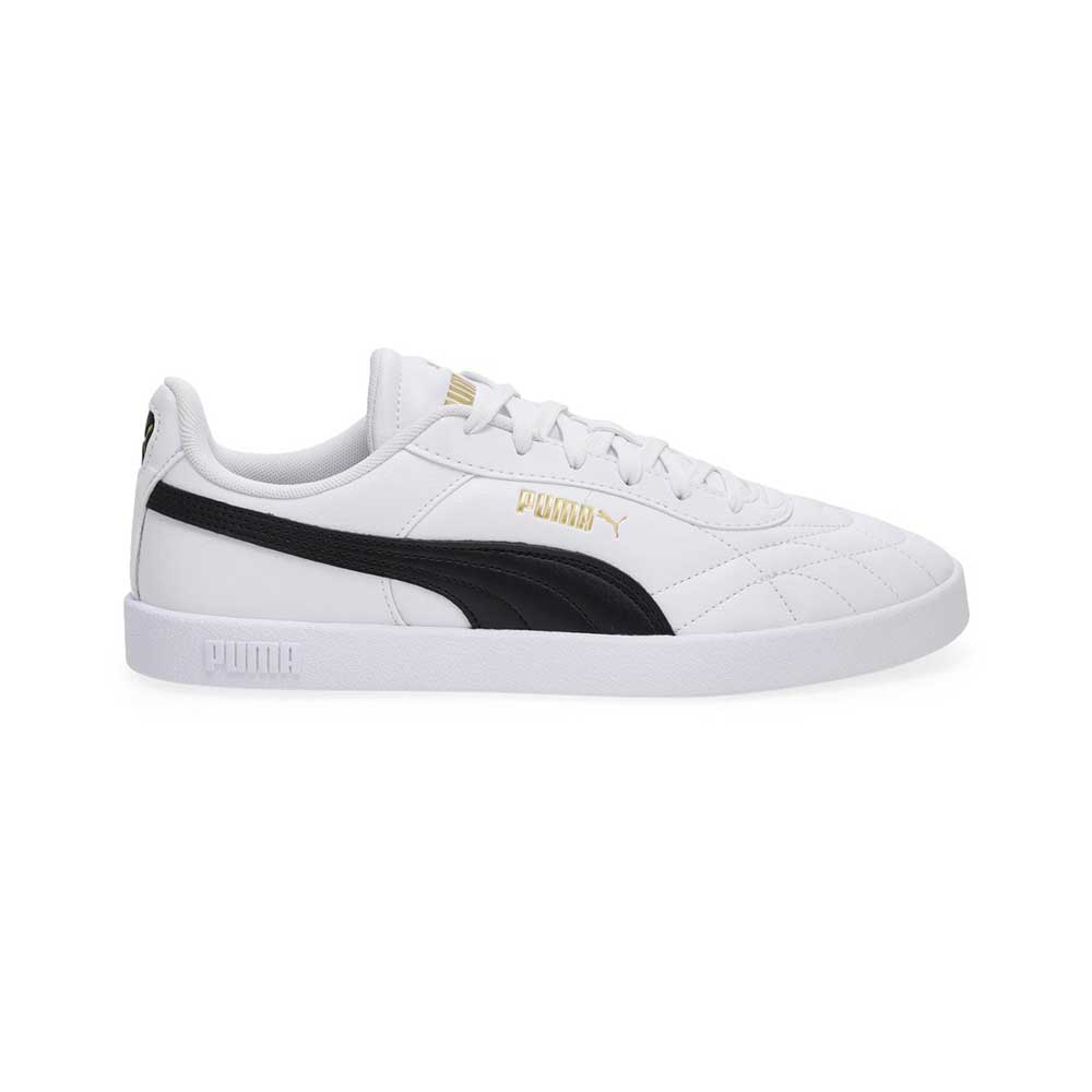 Tenis Puma para Hombre Club Indoor Blanco-Negro