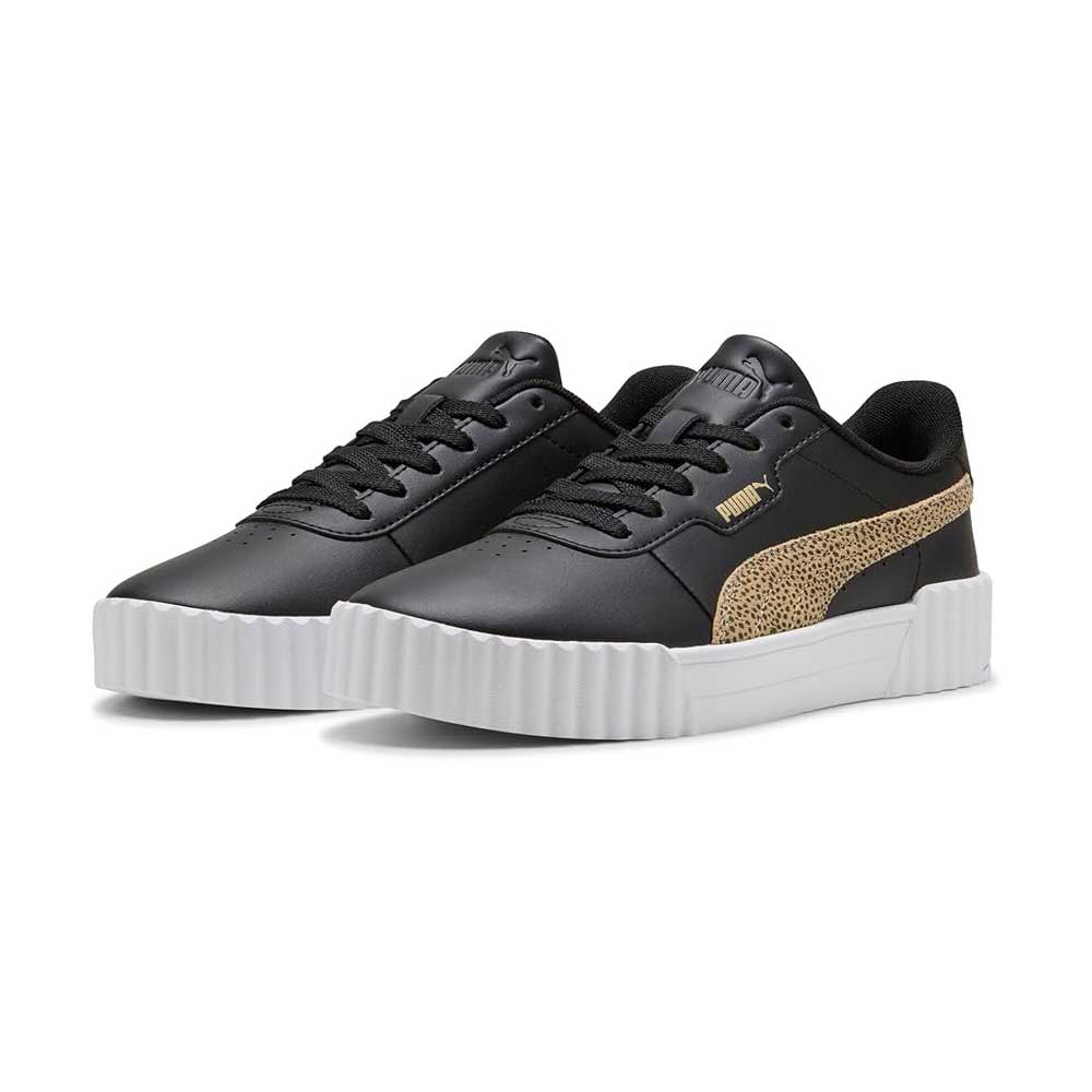 Tenis Puma para Mujer Carina 3.0 Negro-Cafe