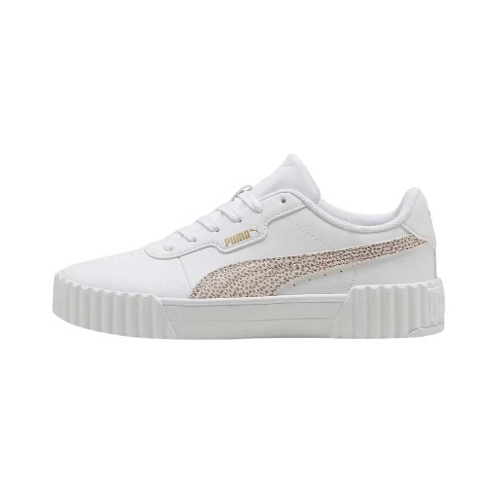 Tenis Puma para Mujer Carina 3.0 Blanco-Cafe