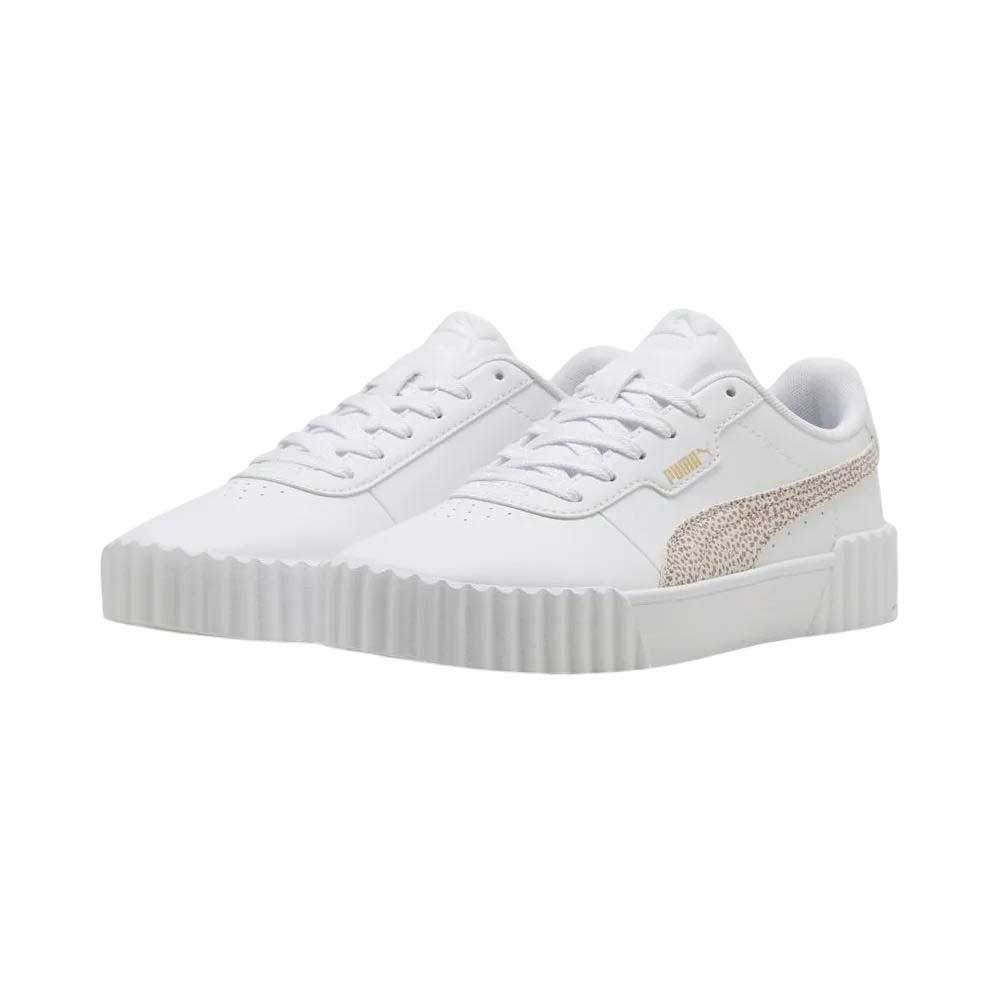 Tenis Puma para Mujer Carina 3.0 Blanco-Cafe