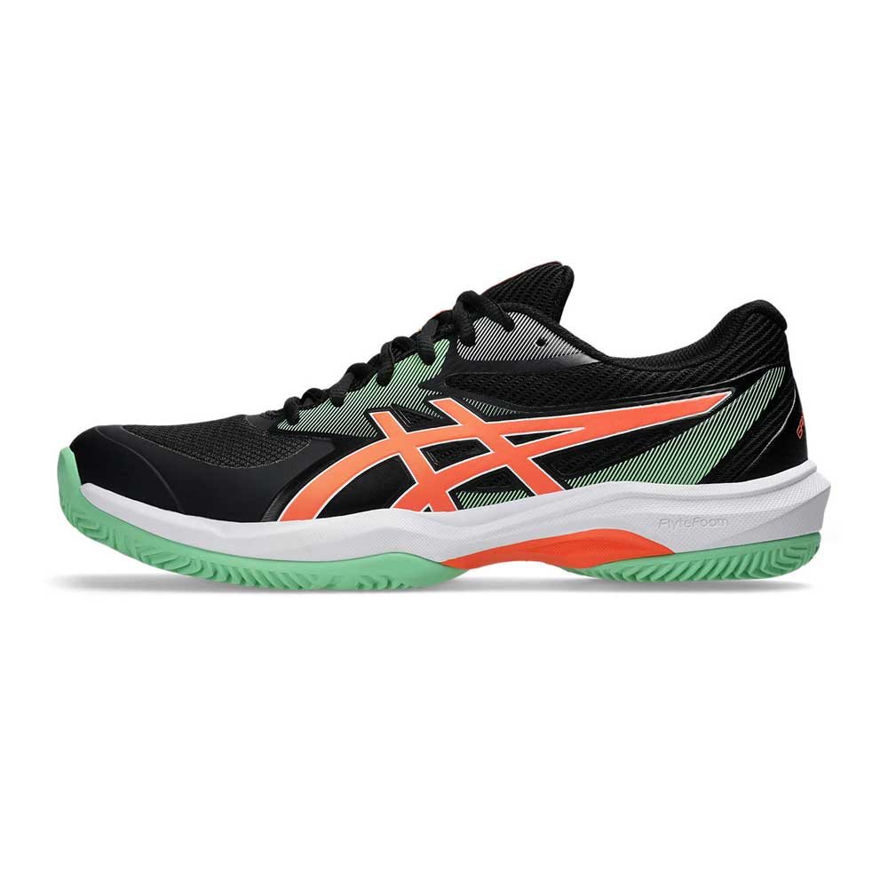 Tenis Asics para Hombre Game FF Padel Negro-Naranja